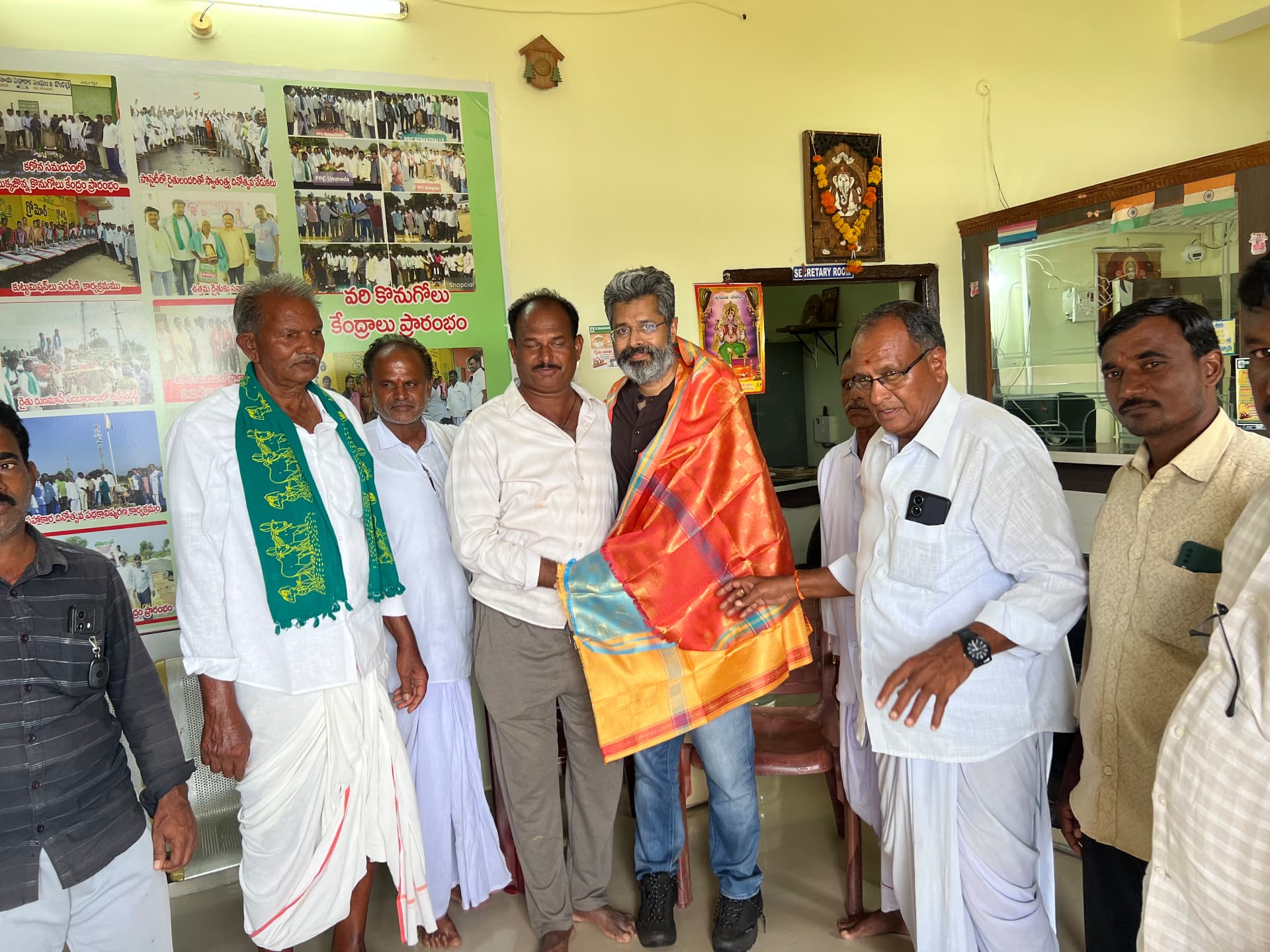 Induru farmers meeting with Mr. CS Bhaskar — photo 5