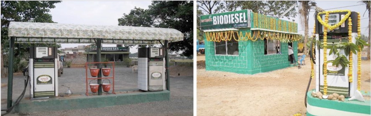 India's first 100% biodiesel retail outlet in rural Andhra Pradesh