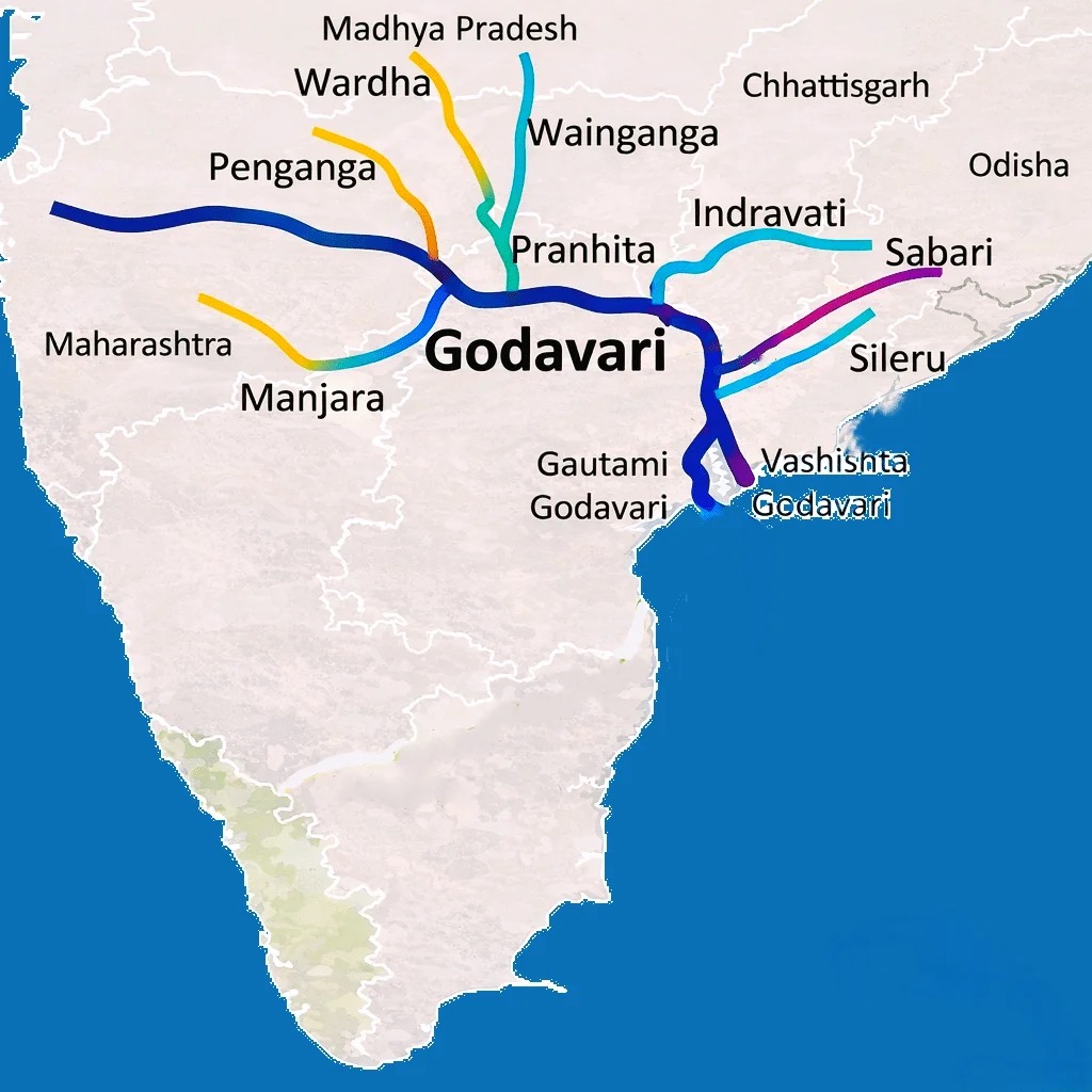 Godavari and tributaries