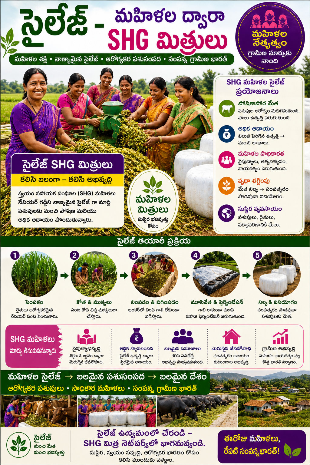 Silage SHG — Telugu